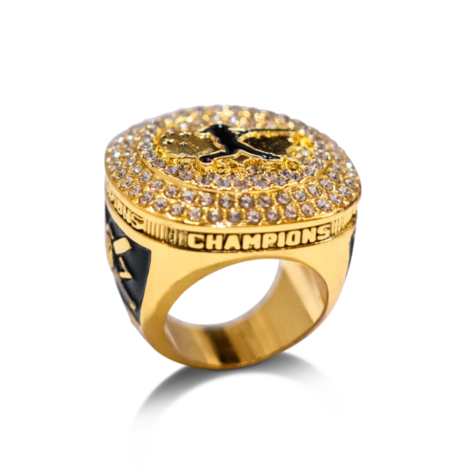 Gold Softball Champion Rings